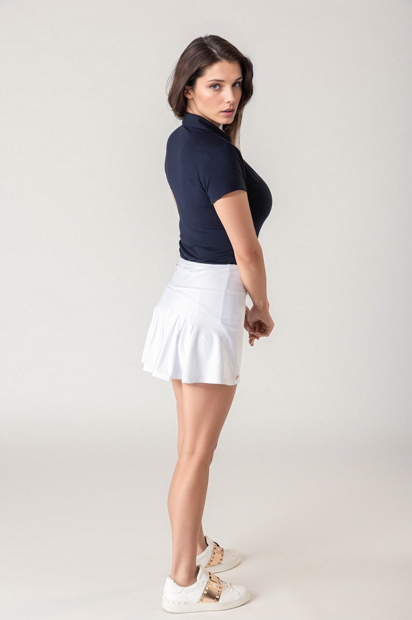 Pleated Golf Skirt